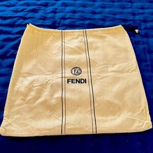 Authentic Fendi dust bag